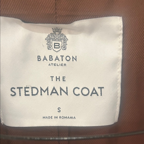 Babaton Stedman Coat - Brown - Picture 2 of 10